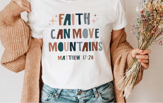 Faith can move mountains