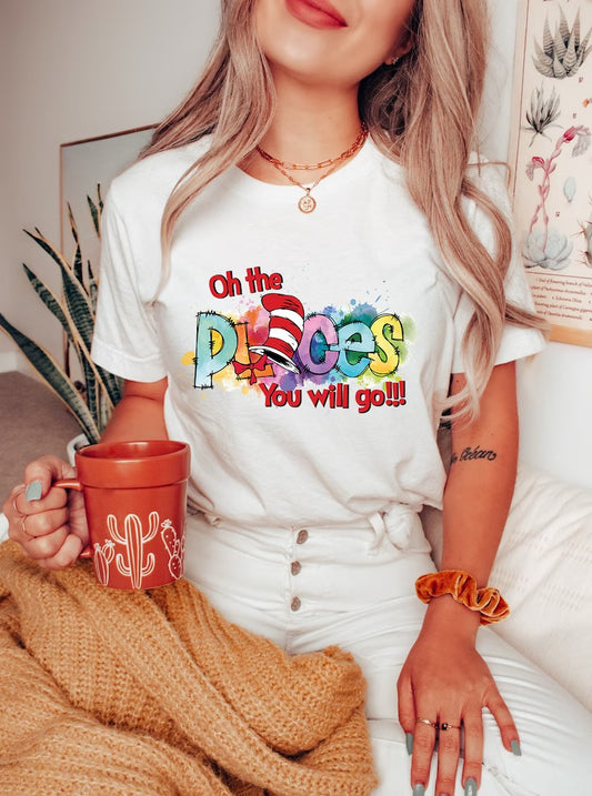 Oh the places