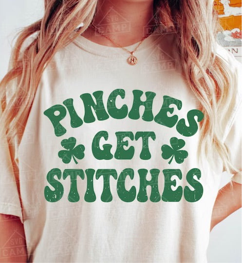 Pinches get stitches retro