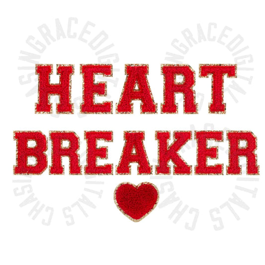 Heart breaker varsity letters