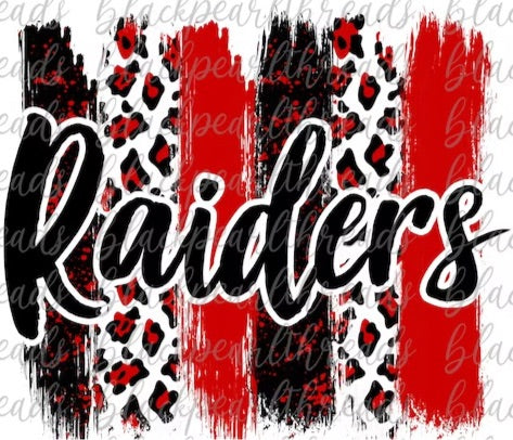 Raiders paint strokes