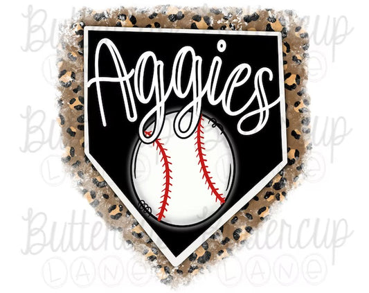 Aggies baseball home plate