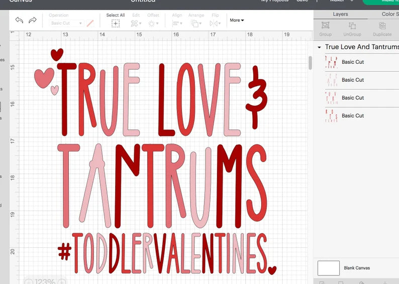 True love and tantrums