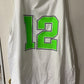 Flatline baseball logo/number on back