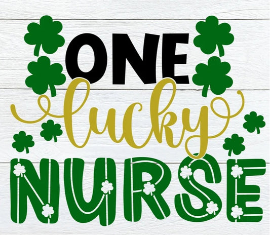 One lucky nurse