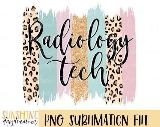 Radiology tech paint stripes