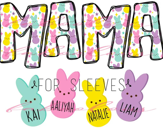 Easter mama with peep names