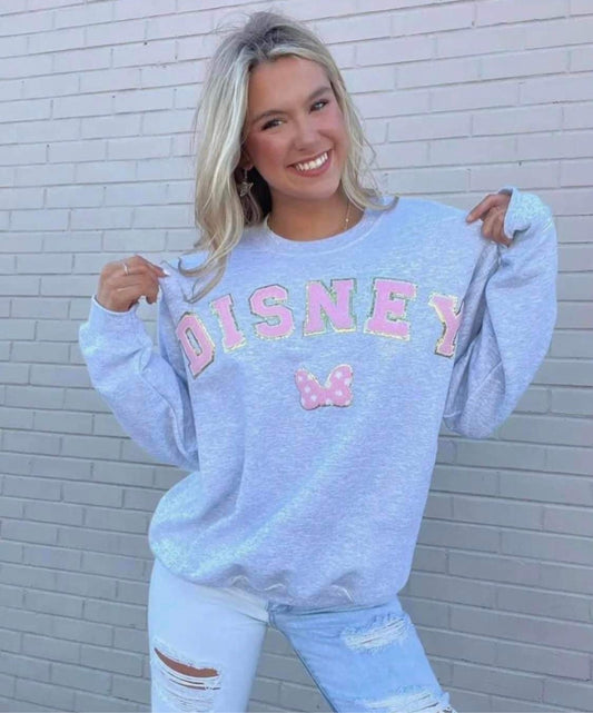DISNEY chenille patch top