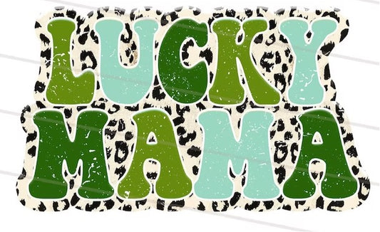 Lucky mama leopard