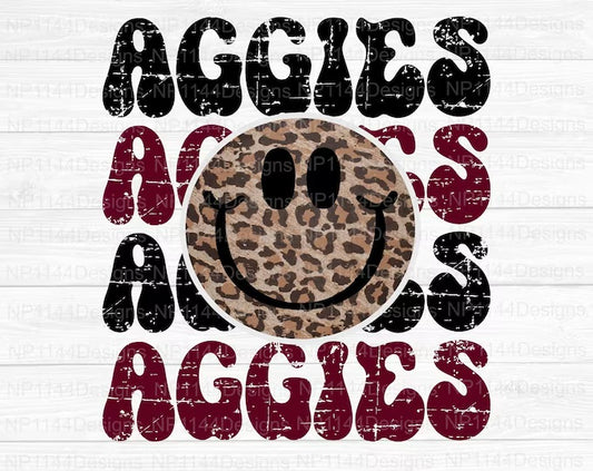 Aggies smiley face