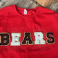 BEARS Chenille Patch Top