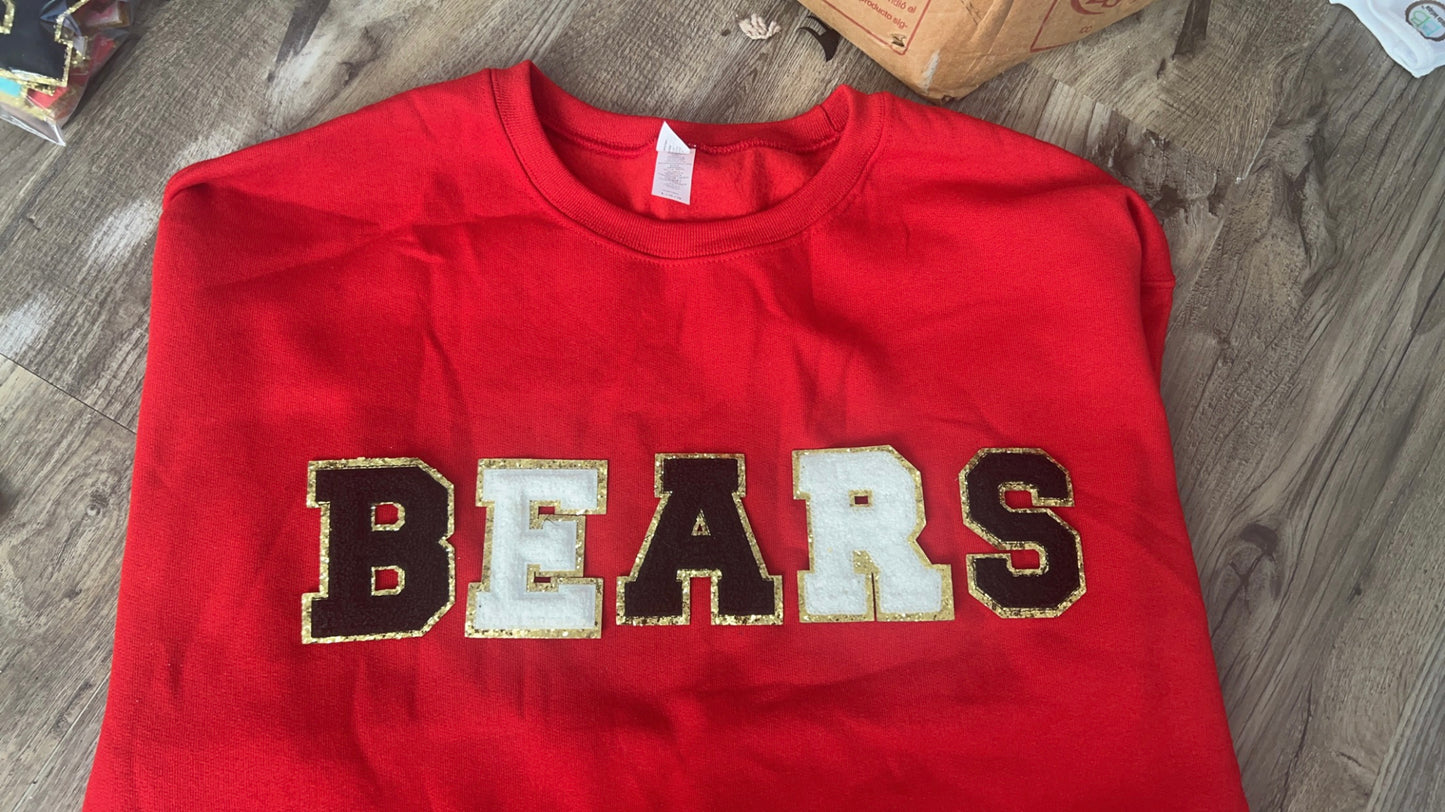 BEARS Chenille Patch Top