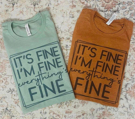 It’s fine everything’s fine