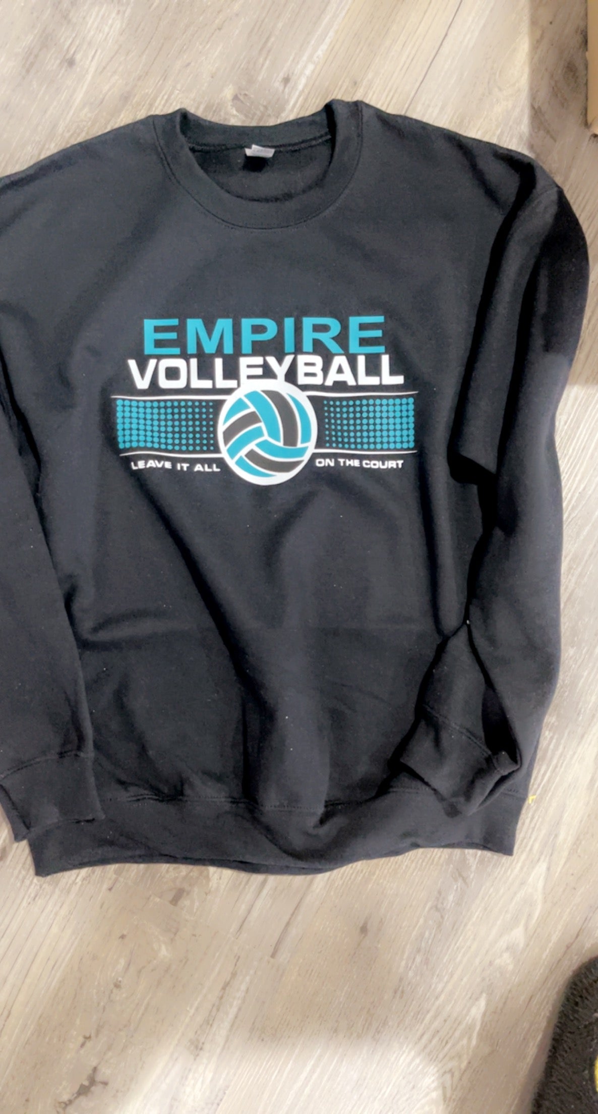 Empire Volleyball leave it all on the court