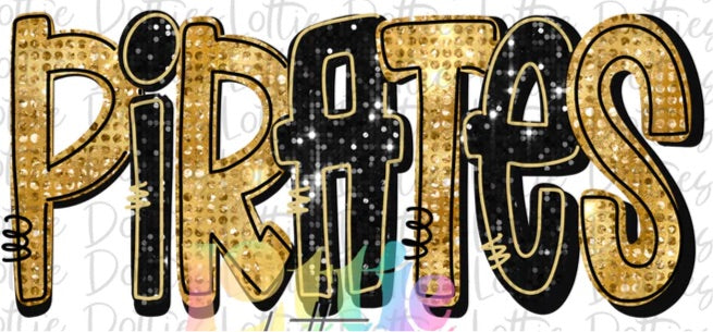 Pirates rhinestones