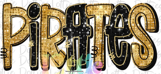 Pirates rhinestones