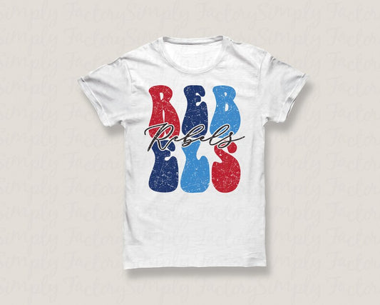 Rebels groovy font