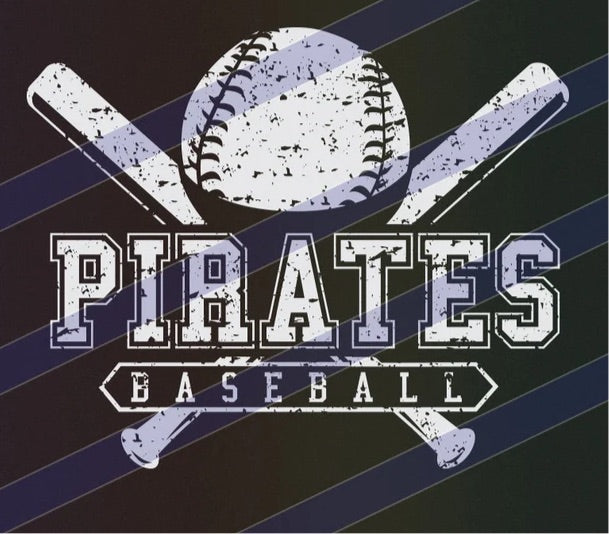 Pirates baseball cross bats