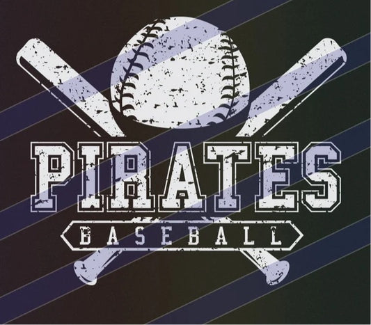 Pirates baseball cross bats