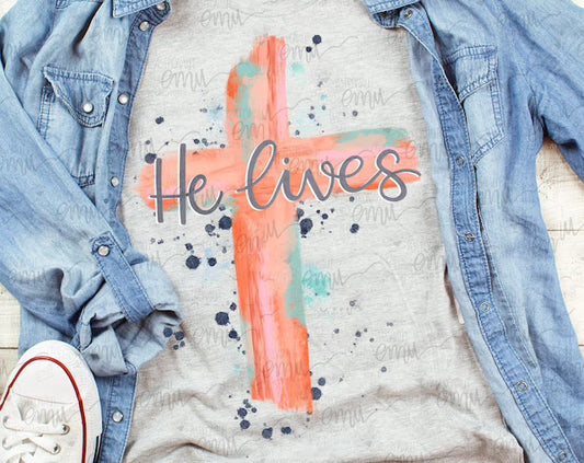 He lives cross
