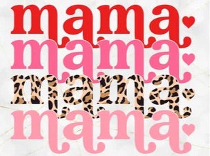 Mama/mini valentines