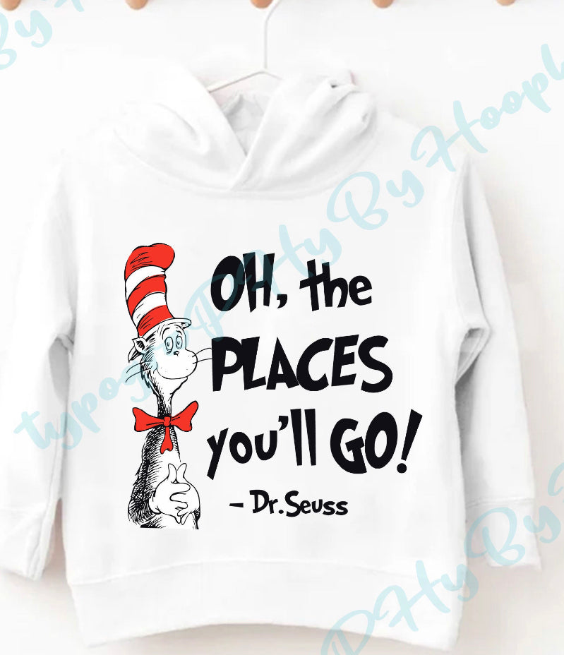 Oh the place you’ll go Dr Seuss