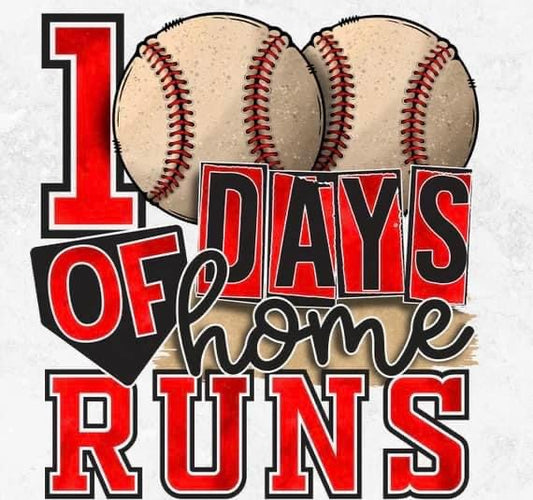 100 days of home runs