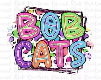 Bobcats leopard colored