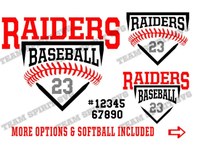 Raiders baseball home plate