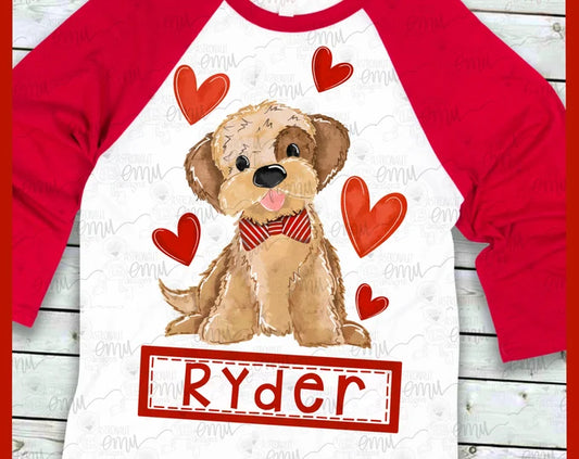 Doggy valentine