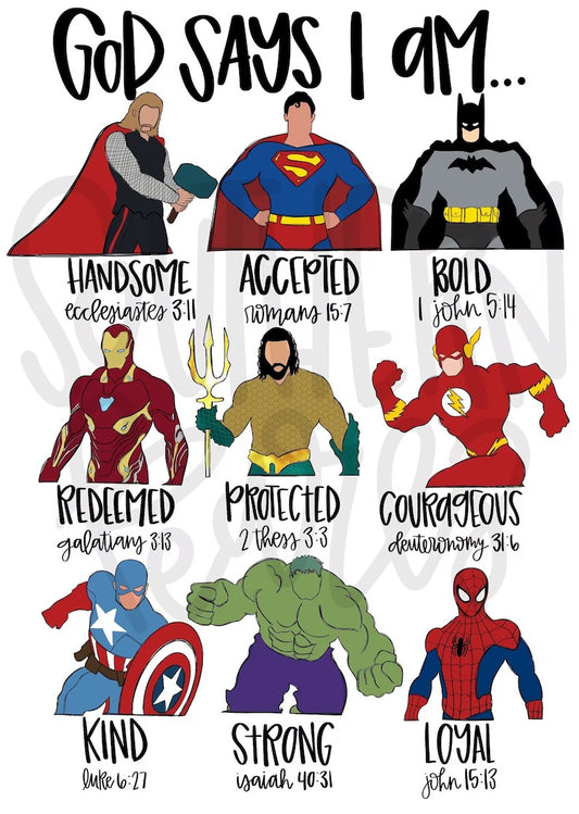 God says I am (superhero)