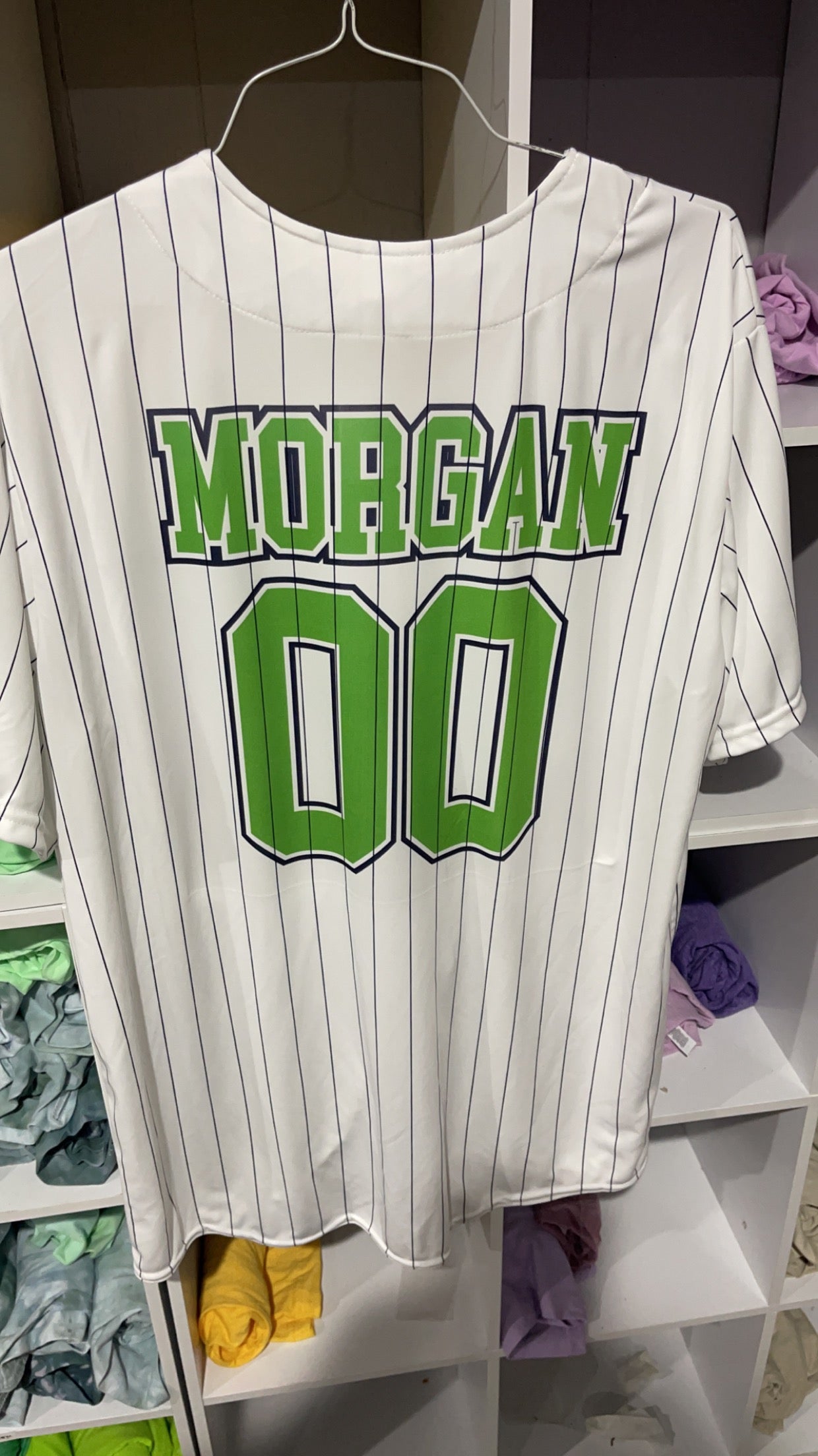 Custom Pinstripe Jersey