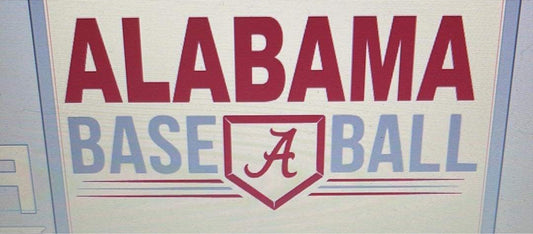 Alabama baseball middle home plate