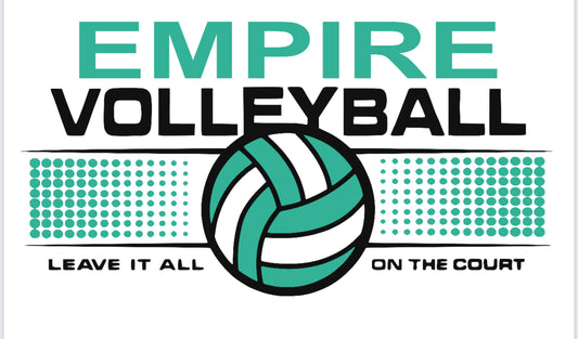 Empire Volleyball leave it all on the court