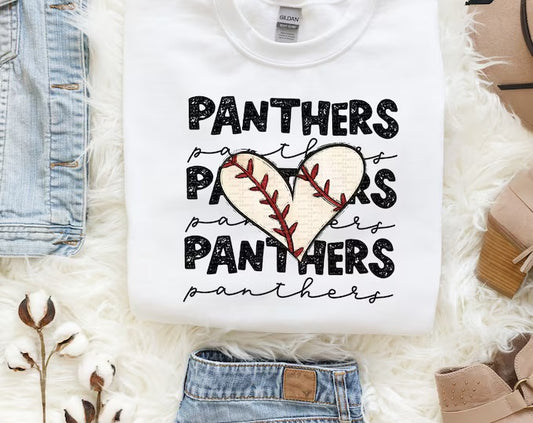 Panthers baseball heart