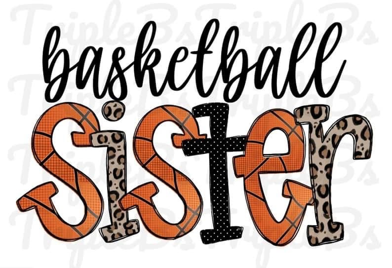 Basketball Sister Multi Print