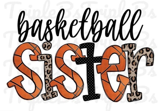Basketball Sister Multi Print
