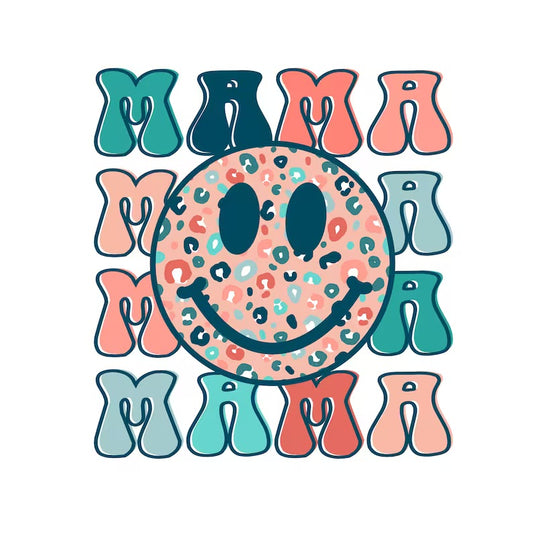 Mama multi smiley face