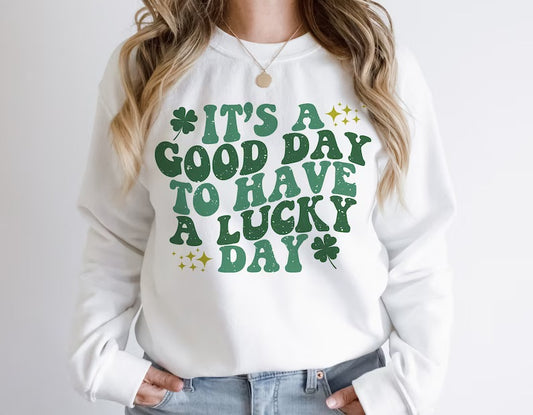It’s a good day to have a lucky day